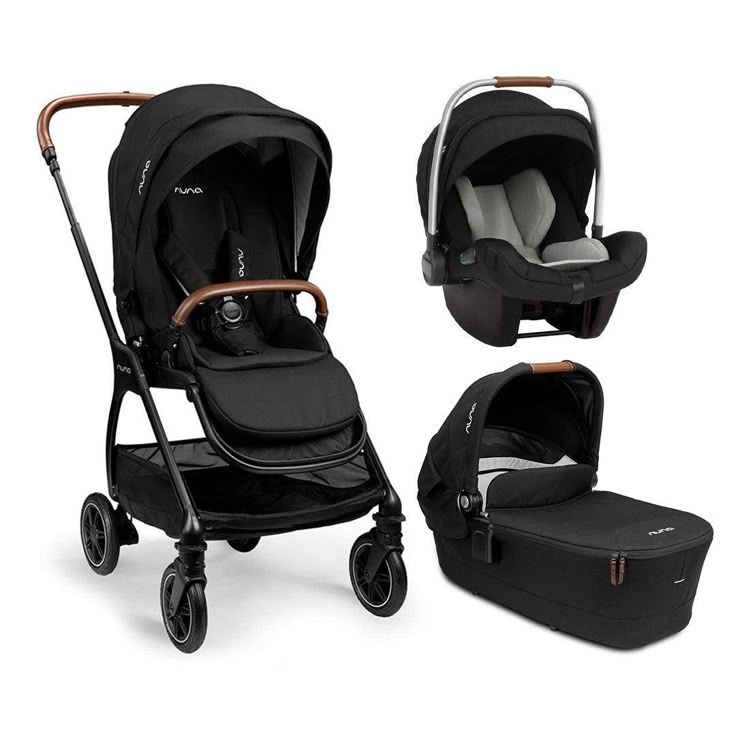 Nuna TRIV + PIPA NEXT Travel System Bundle Caviar
